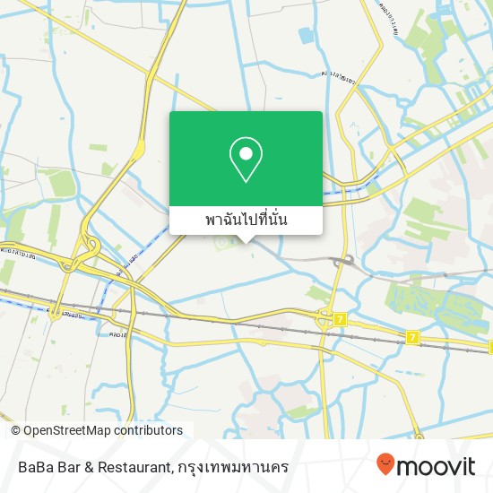 BaBa Bar & Restaurant แผนที่