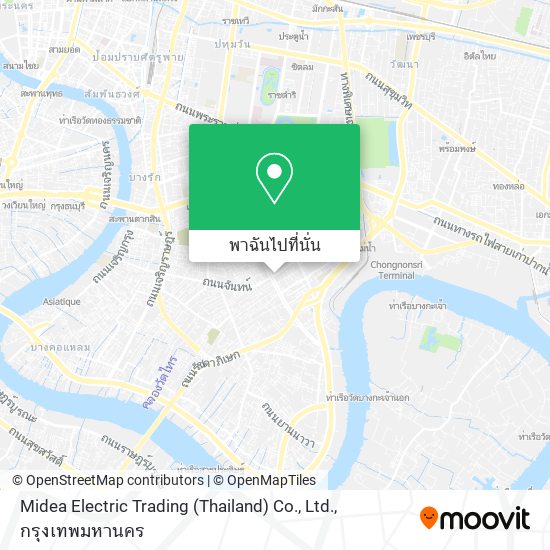 Midea Electric Trading (Thailand) Co., Ltd. แผนที่