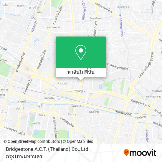 Bridgestone A.C.T. (Thailand) Co., Ltd. แผนที่