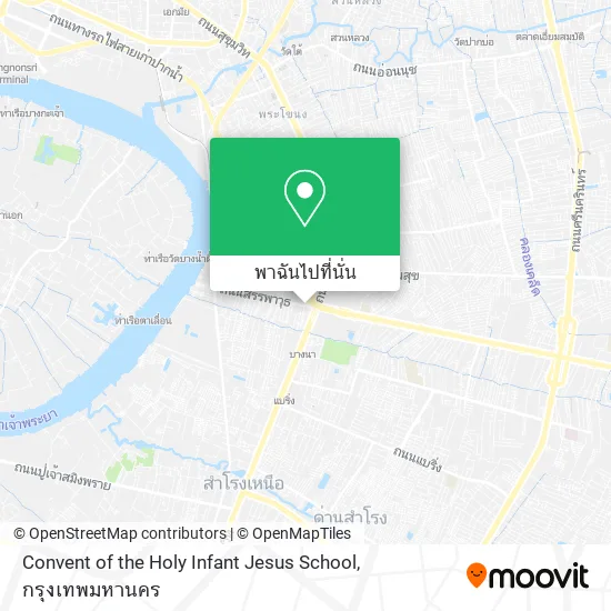 Convent of the Holy Infant Jesus School แผนที่
