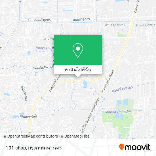 101 shop แผนที่