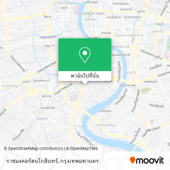 ราชมงคลรัตนโกสินทร์ แผนที่