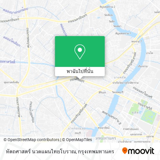 หัตถศาสตร์ นวดแผนไทยโบราณ แผนที่