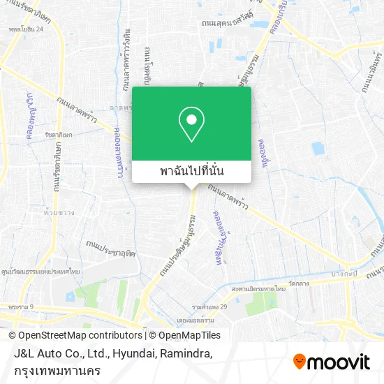 J&L Auto Co., Ltd., Hyundai, Ramindra แผนที่