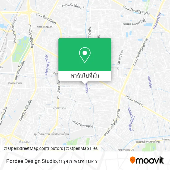 Pordee Design Studio แผนที่