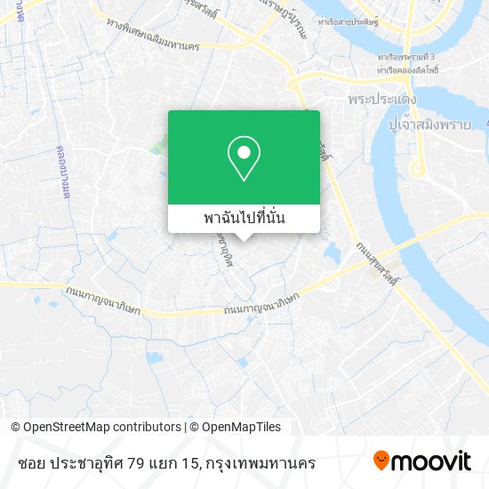 ซอย ประชาอุทิศ 79 แยก 15 แผนที่