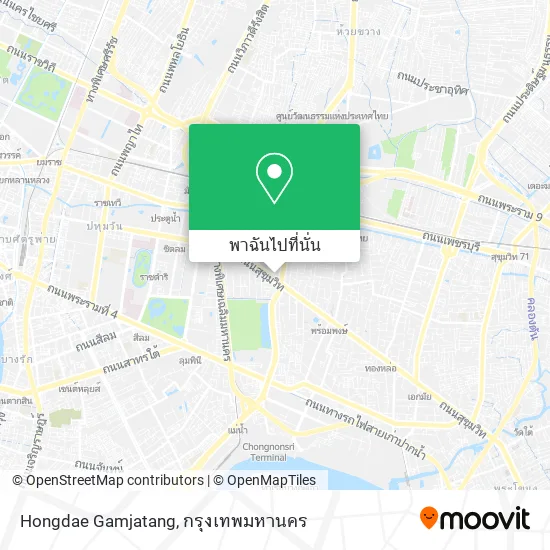 Hongdae Gamjatang แผนที่
