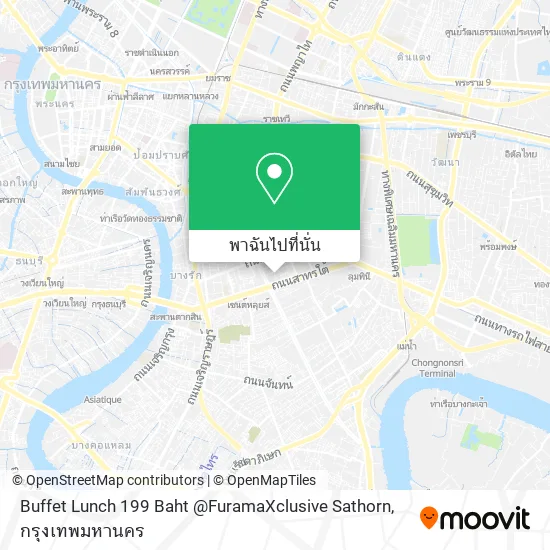 Buffet Lunch 199 Baht @FuramaXclusive Sathorn แผนที่