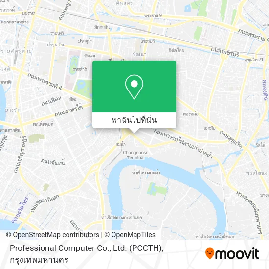 Professional Computer Co., Ltd. (PCCTH) แผนที่