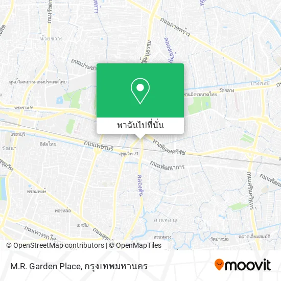M.R. Garden Place แผนที่