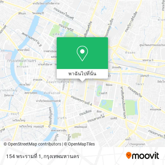 154 พระรามที่ 1 แผนที่