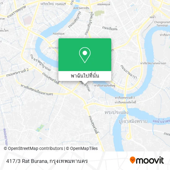 417/3 Rat Burana แผนที่