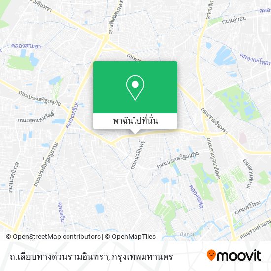 ถ.เลียบทางด่วนรามอินทรา แผนที่