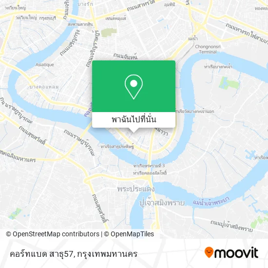 คอร์ทแบด สาธุ57 แผนที่