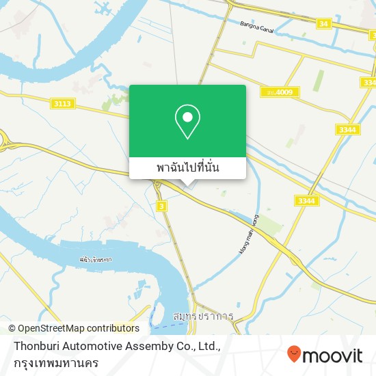 Thonburi Automotive Assemby Co., Ltd. แผนที่