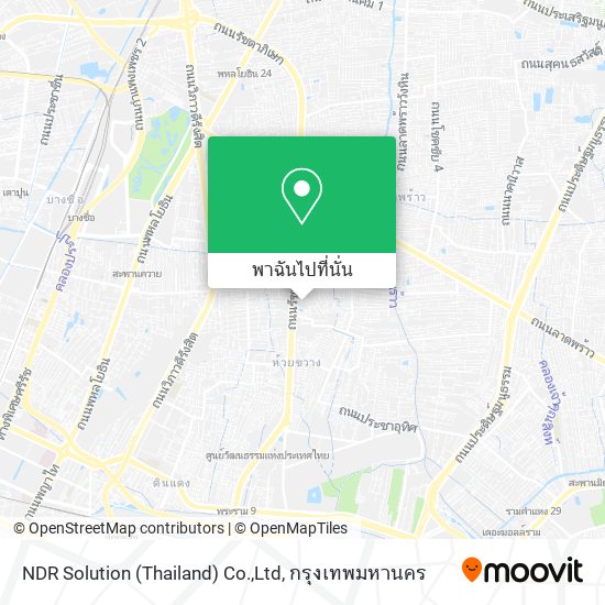 NDR Solution (Thailand) Co.,Ltd แผนที่