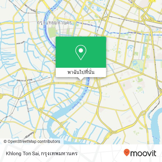 Khlong Ton Sai แผนที่