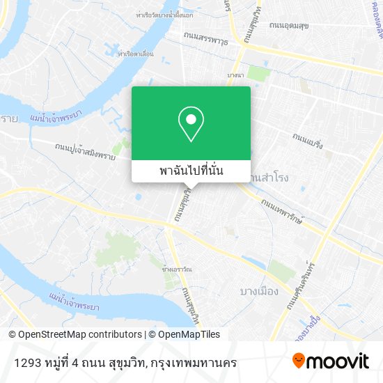 1293 หมู่ที่ 4 ถนน สุขุมวิท แผนที่
