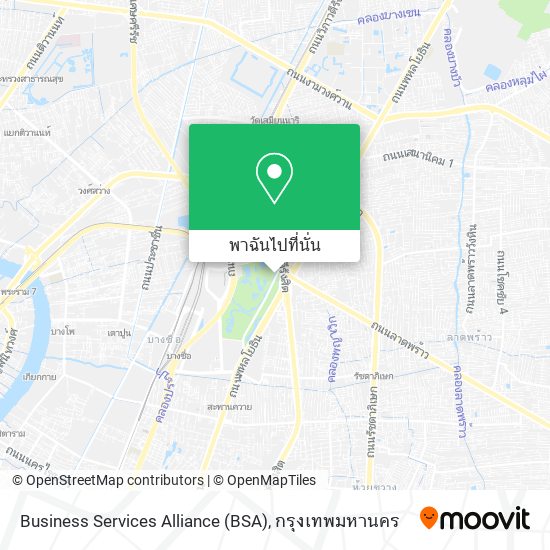 Business Services Alliance (BSA) แผนที่