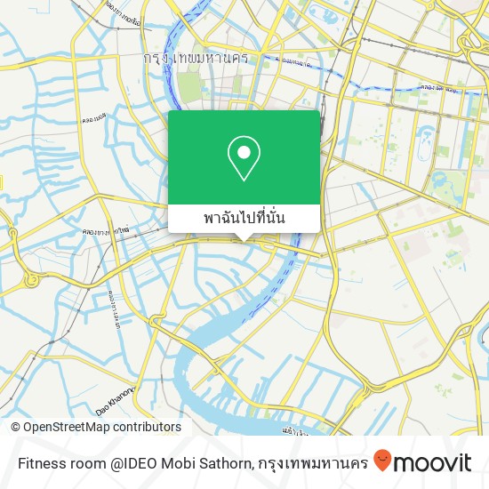Fitness room @IDEO Mobi Sathorn แผนที่