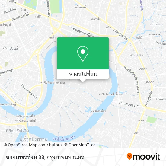 ซอยเพชรหืงษ่ 38 แผนที่
