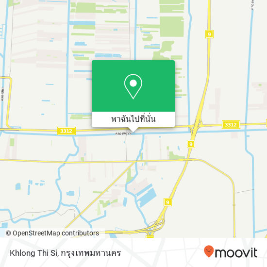 Khlong Thi Si แผนที่