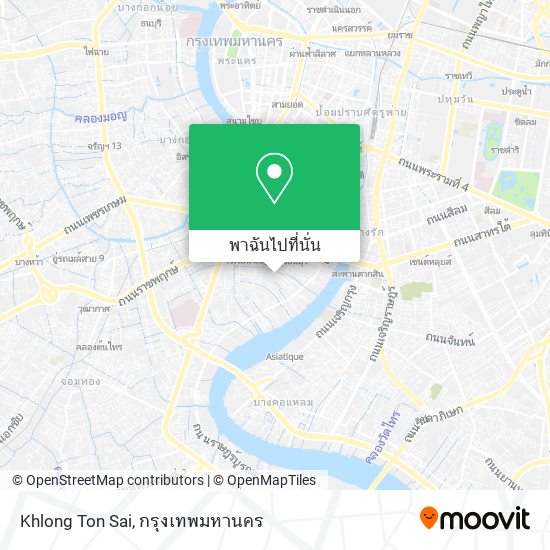 Khlong Ton Sai แผนที่
