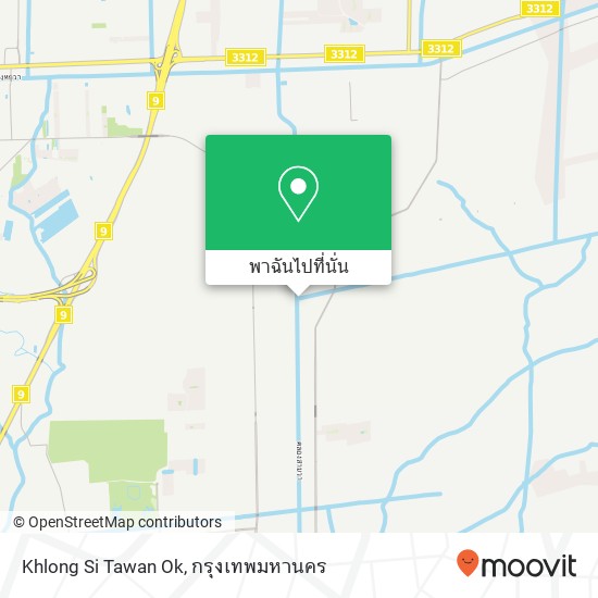 Khlong Si Tawan Ok แผนที่