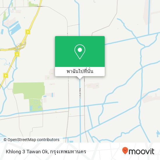 Khlong 3 Tawan Ok แผนที่