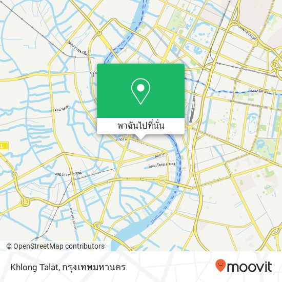 Khlong Talat แผนที่
