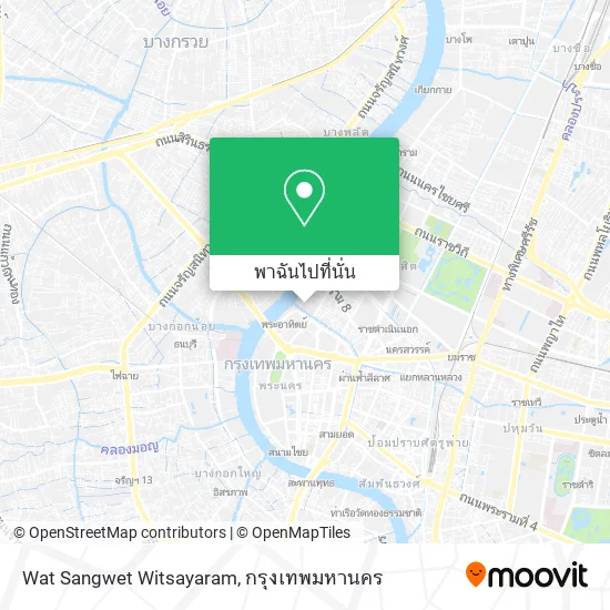 Wat Sangwet Witsayaram แผนที่
