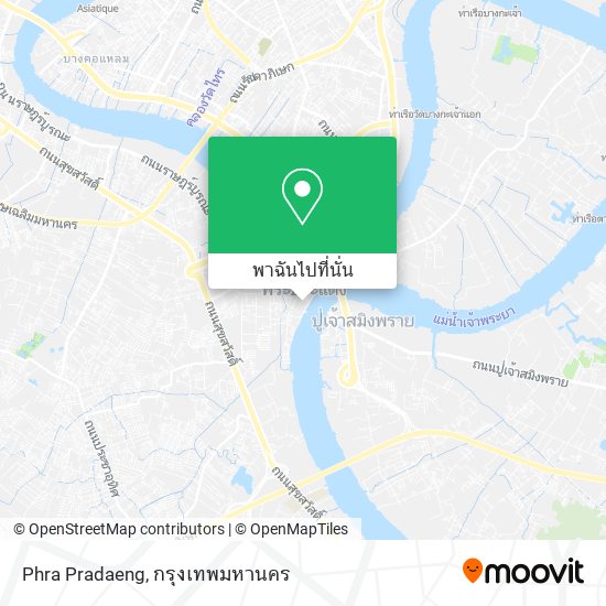 Phra Pradaeng แผนที่