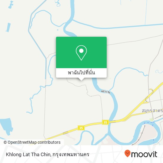 Khlong Lat Tha Chin แผนที่