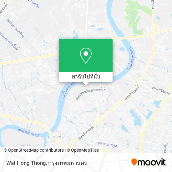 Wat Hong Thong แผนที่