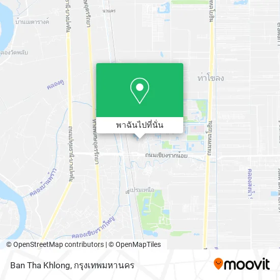 Ban Tha Khlong แผนที่