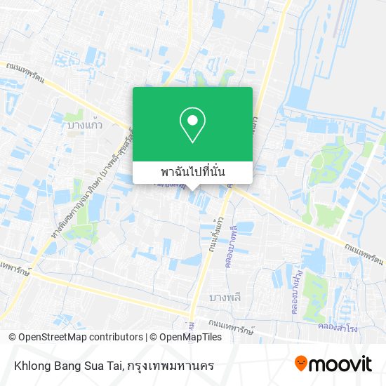 Khlong Bang Sua Tai แผนที่