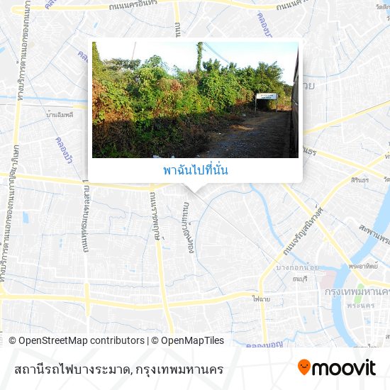 สถานีรถไฟบางระมาด แผนที่