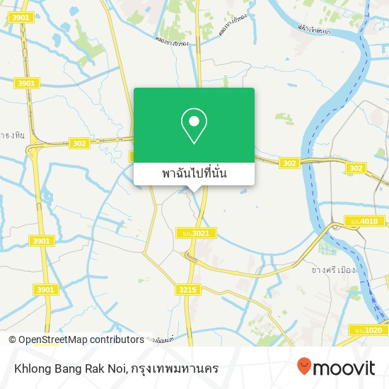 Khlong Bang Rak Noi แผนที่