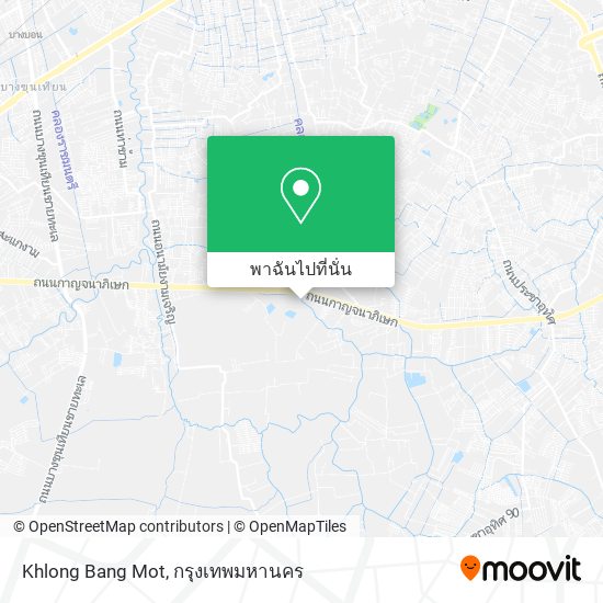 Khlong Bang Mot แผนที่