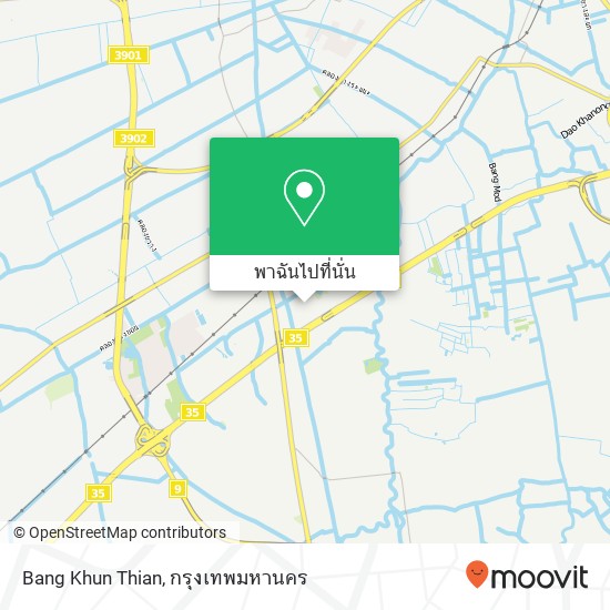 Bang Khun Thian แผนที่