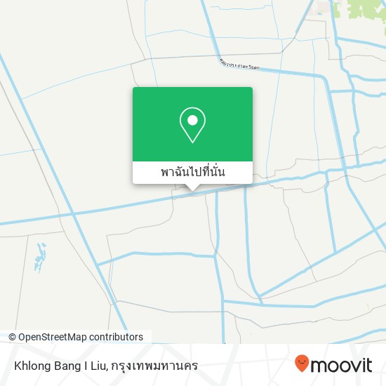 Khlong Bang I Liu แผนที่