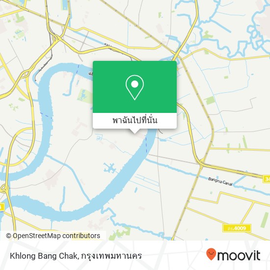 Khlong Bang Chak แผนที่