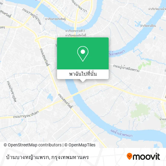 บ้านบางหญ้าแพรก แผนที่