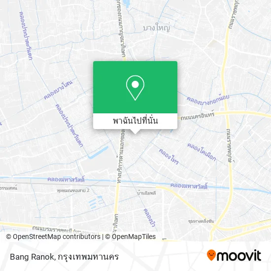 Bang Ranok แผนที่