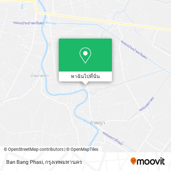 Ban Bang Phasi แผนที่