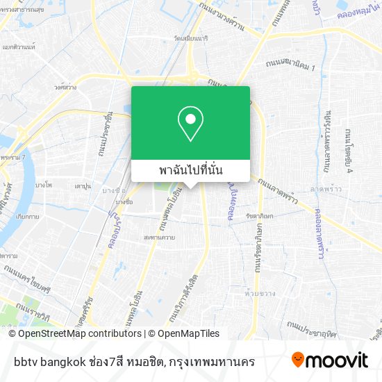 bbtv bangkok ช่อง7สี หมอชิต แผนที่