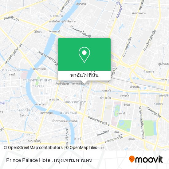Prince Palace Hotel แผนที่