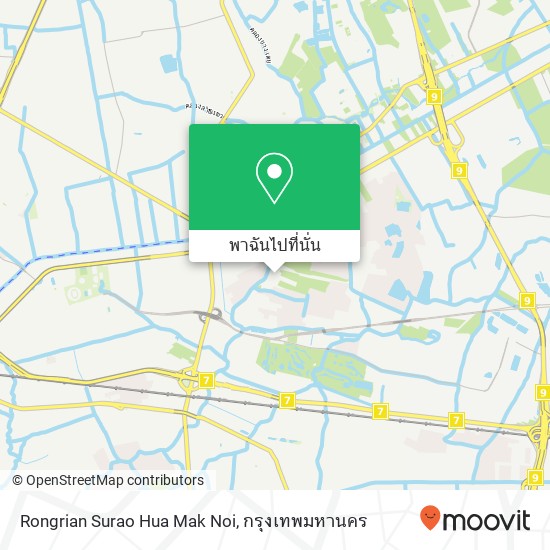 Rongrian Surao Hua Mak Noi แผนที่