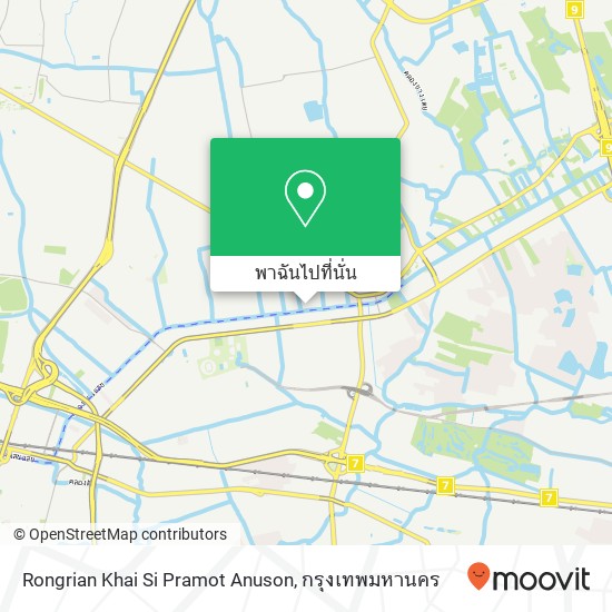 Rongrian Khai Si Pramot Anuson แผนที่