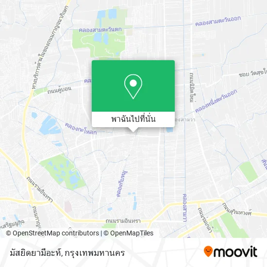 มัสยิดยามีอะห์ แผนที่